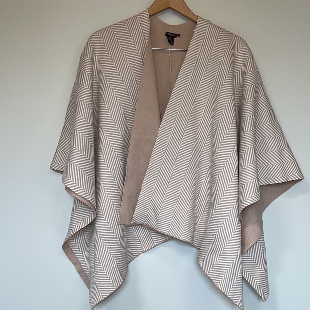 j mclaughlin oatmeal herringbone emberly wrap